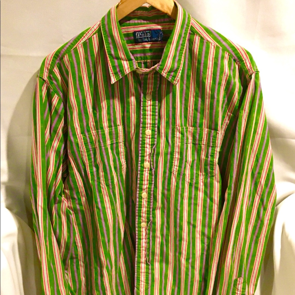 Vintage Polo By Ralph Lauren Button Up